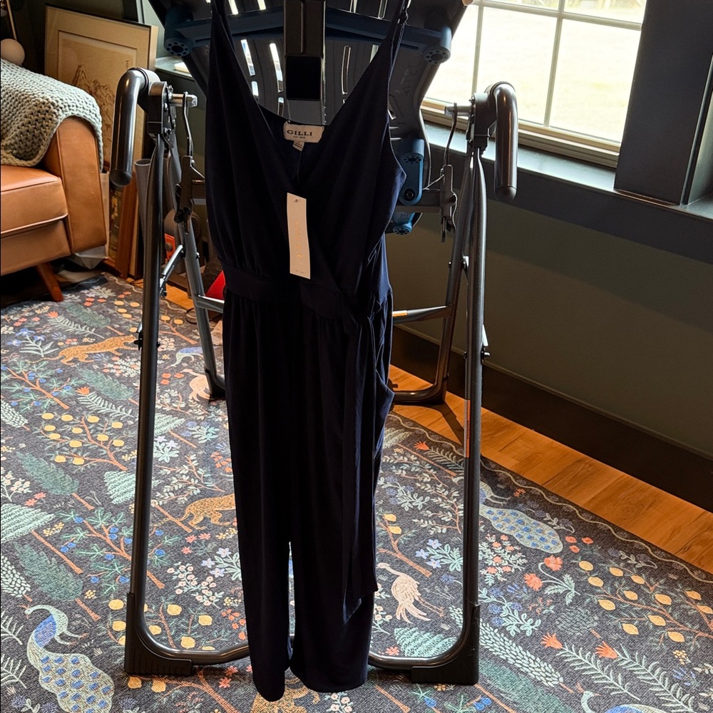 Navy Jumpsuit